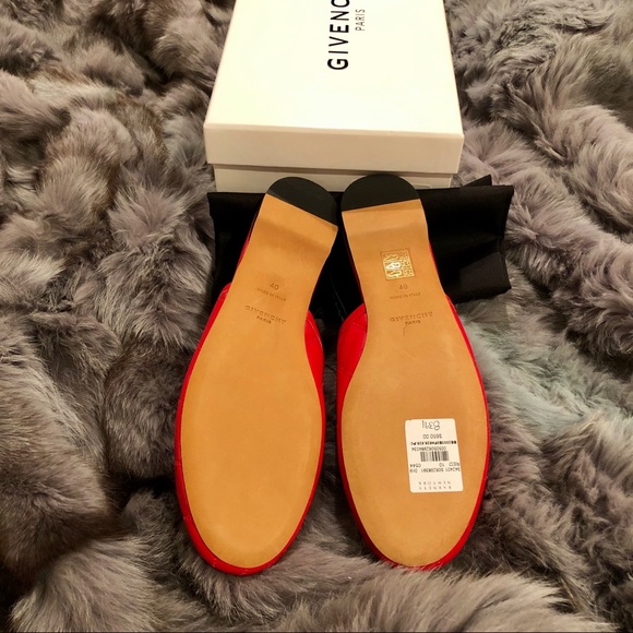 NIB Givenchy Rivington Leather Slingback Slippers - Picture 7 of 7